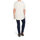 SALLIE SAHNE DIPPED HEM T-SHIRT CREAM