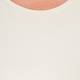 SALLIE SAHNE DIPPED HEM T-SHIRT CREAM
