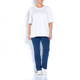 SALLIE SAHNE 100% COTTON CLASSIC WHITE T-SHIRT