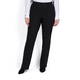 Sallie Sahne STRETCH BLACK STRAIGHT LEG TROUSERS