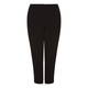 SALLIE SAHNE BLACK ANKLE GRAZER TROUSERS