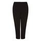 SALLIE SAHNE BLACK ANKLE GRAZER TROUSERS