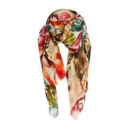 Salto Pure Wool Multicolour Scarf  - Plus Size Collection