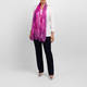 Salto Tie Dye Effect Scarf Fuchsia 