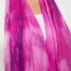 Salto Tie Dye Effect Scarf Fuchsia 