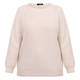 Sandra Portelli Ribbed Cashmere Sweater Oyster 