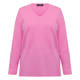 Sandra Portelli V-Neck Cashmere Knitted Tunic Baby Pink 
