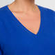 Sandra Portelli V-Neck Cashmere Knitted Tunic Cobalt Blue