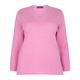 SANDRA PORTELLI EMBELLISHED PINK CASHMERE SWEATER