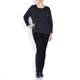 SANDRA PORTELLI CHARCOAL CASHMERE SWEATER