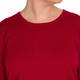 SANDRA PORTELLI RED PURE CASHMERE SWEATER