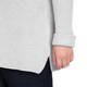 SANDRA PORTELLI RIBBED PURE CASHMERE SWEATER PEARL GREY