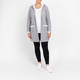 SeeYou Soft Long Open Hoodie Grey 