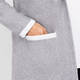 SeeYou Soft Long Open Hoodie Grey 