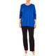 SeeYou Jersey Long Sleeve Top Cobalt Blue