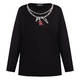 SeeYou Embellished Top Black  