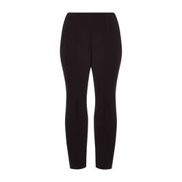 SeeYou Slim Fit Trousers Black - Plus Size Collection