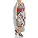 Sempre Piu abstract print jersey DRESS