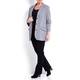 SEMPRE PIU MELANGE GREY PUNTO MILANO BLAZER