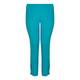 CHALOU turquoise stretch ankle grazer TROUSERS