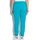 CHALOU turquoise stretch ankle grazer TROUSERS