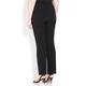 SEMPRE PIU BLACK STRAIGHT LEG TROUSERS