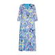 Tia Floral Jersey Dress Blue