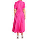 Tia Spot Dress Fuchsia 