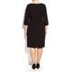 TIA LACE PANELLED SHEATH DRESS