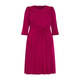 Tia Knot Waist Jersey Dress Magenta 