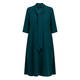 Tia Pussy Bow Dress Teal 