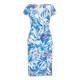 TIA BOTANICAL PRINT  DRESS