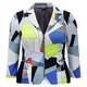 TIA multicolour zip-up JACKET