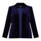 Tia Velvet Jacket Navy 