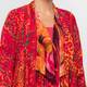 Tia Jacket Print Coral 