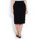 TIA black pencil SKIRT