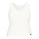 Tia Stretch Jersey Vest Top Cream 