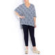 BEIGE LABEL SPOTTY TUNIC NAVY
