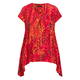 Tia Animal Print Tunic Coral 