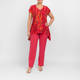 Tia Animal Print Tunic Coral 