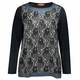 MARINA RINALDI LACE PRINT TOP