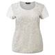 MARINA RINALDI SEQUINED LACE TOP