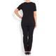 Marina Rinaldi black embellished T-SHIRT