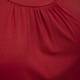 MARINA RINALDI red ruche detail TOP