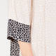VERPASS GIRAFFE PRINT SHIRT DRESS