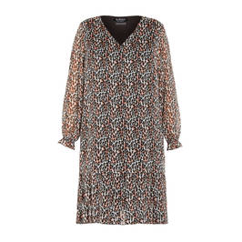 VERPASS ANIMAL PRINT DRESS - Plus Size Collection