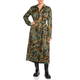 VERPASS LEAF PRINT DRESS OLIVE