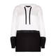 VEPASS HOODY BLACK AND WHITE
