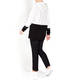 VEPASS HOODY BLACK AND WHITE