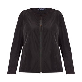 VERPASS BOMBER JACKET BLACK - Plus Size Collection